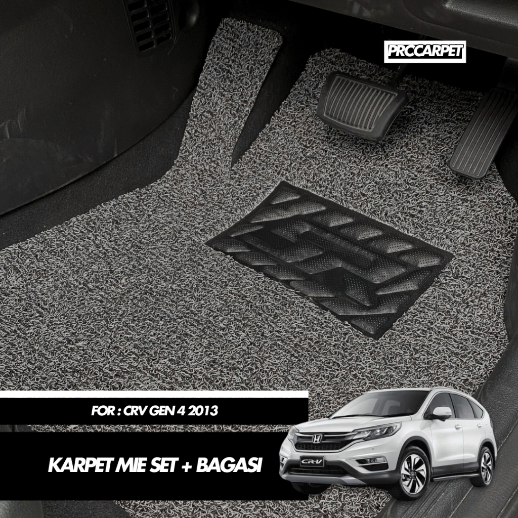 [PROCARPET] KARPET MOBIL MIE PREMIUM CRV GEN 4 2013 FULL SET KARPET MIE CRV GEN 4 19MM PREMIUM
