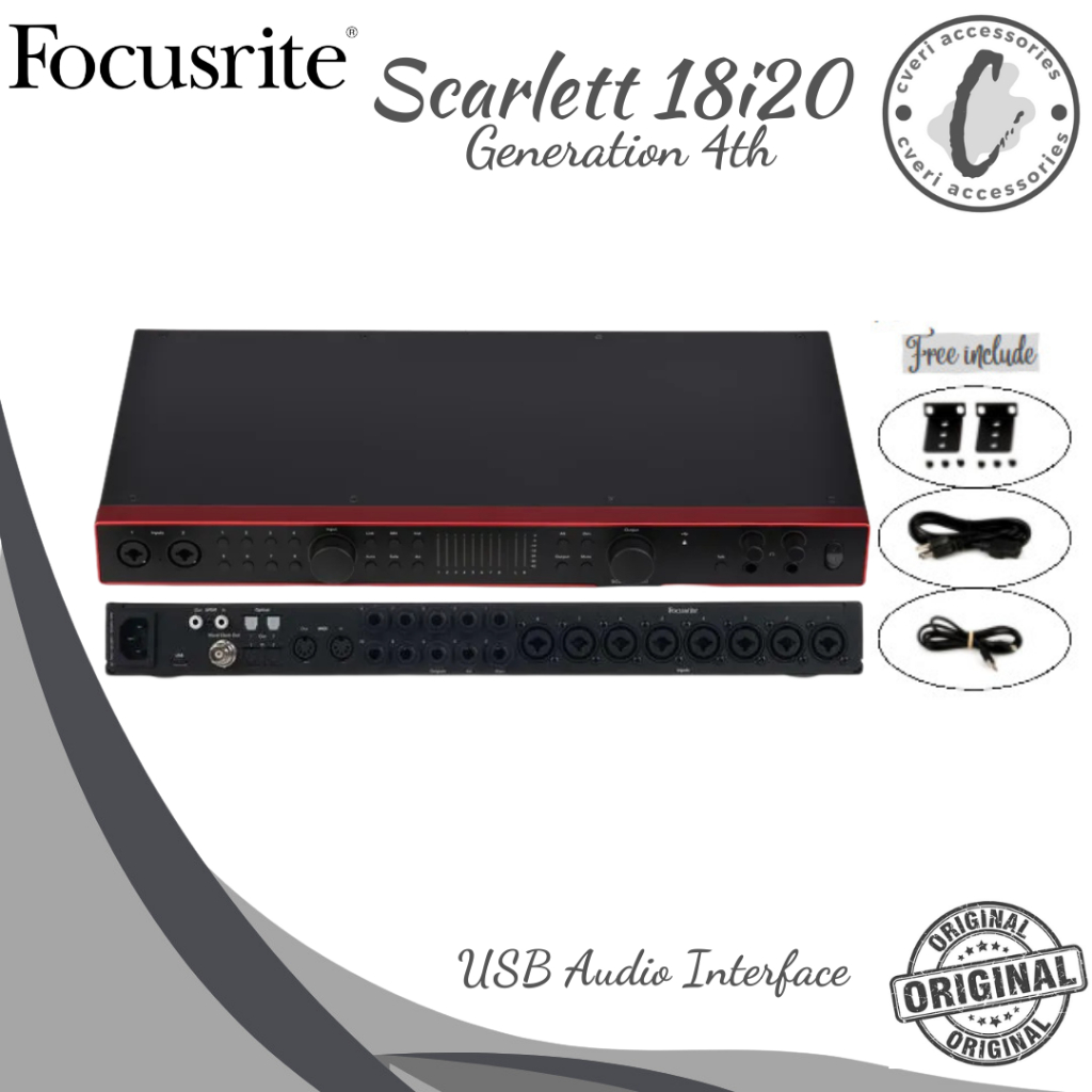 Focusrite Scarlett 18i20 USB Audio Interface Original
