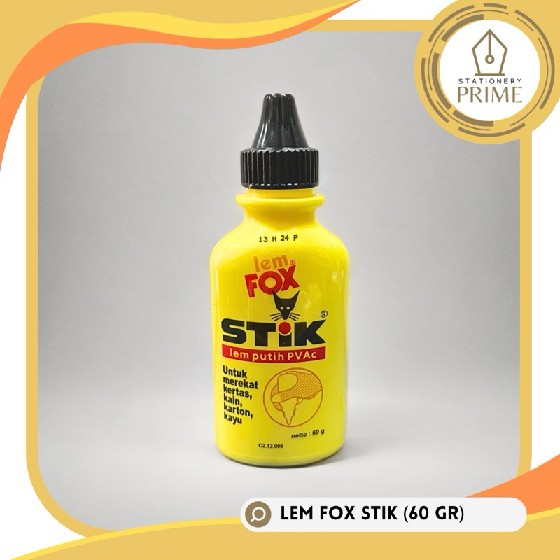 

Lem Fox Stik 60gr [PIECE]