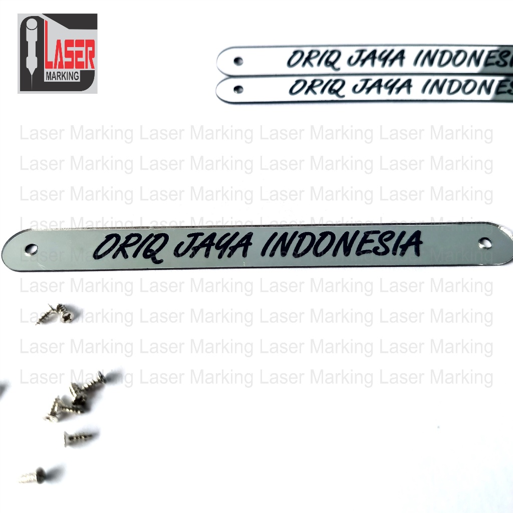 EMBLEM ORIQ JAYA LIST PANJANG SANGKAR BURUNG AKRILIK MURAH/ ACCESOSORIS SANGKAR BURUNG ORIQ JAYA