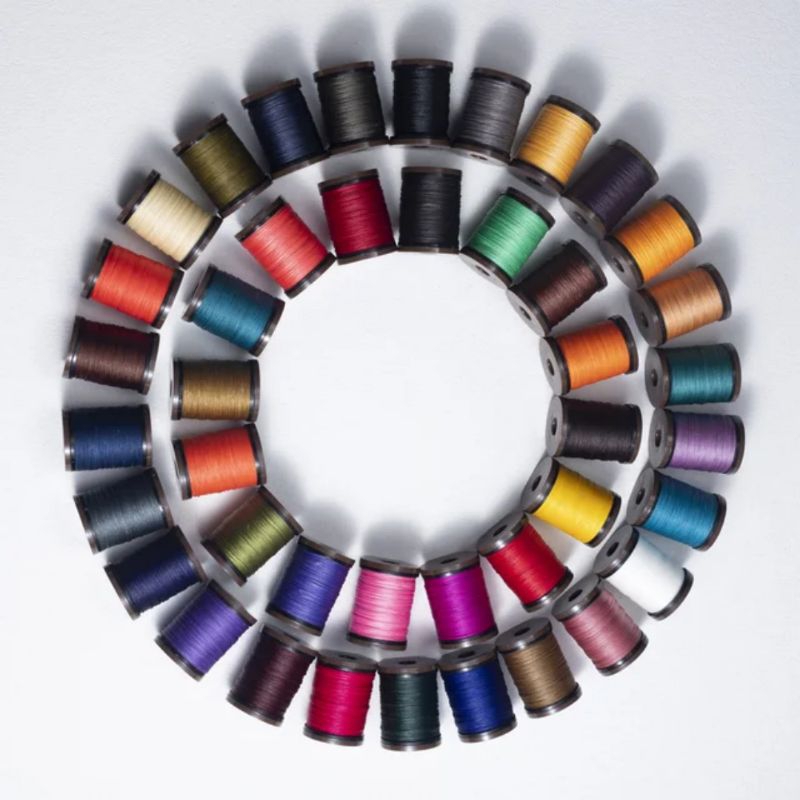 Benang Jahit Kerajinan Kulit Round Polyester Waxed Leather Sewing Thread 0.6mm 70m