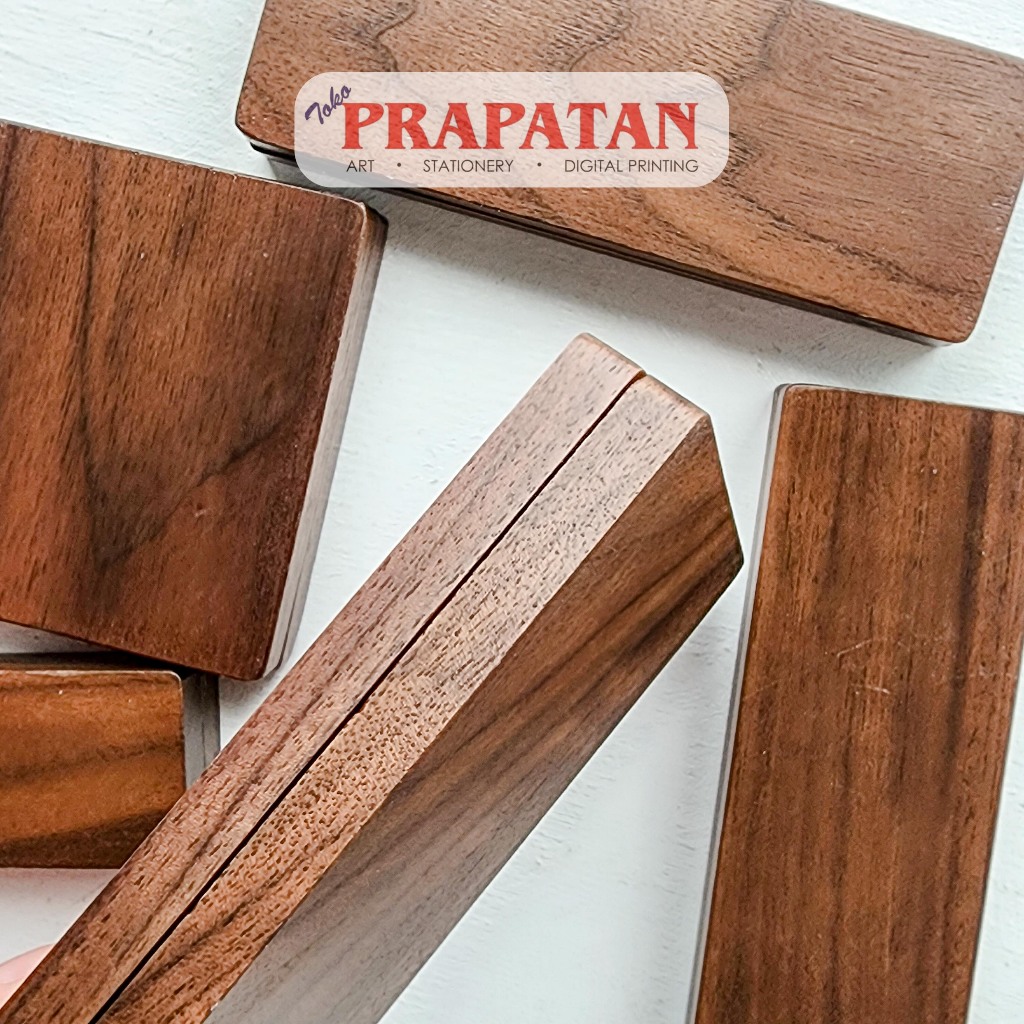 

Mini Wooden Watercolor Palette Box Tempat Cat Air RB9