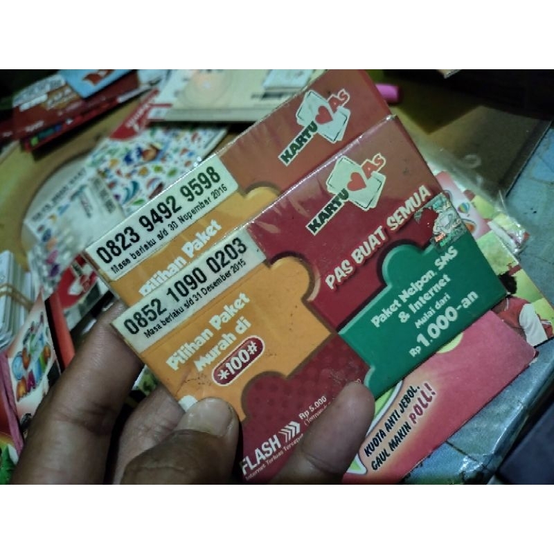 Jadul lovers Nomor Cantik Kartu As Jadul Lawas Masih Original Sinyal 2G/3G