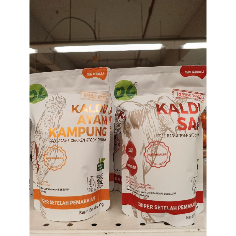 

Organic Bumbu Kaldu Rasa Ayam & Sapi (80 Gr/ Bks)