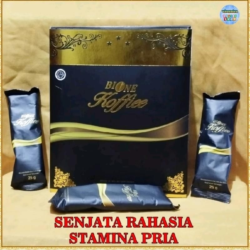 

[COD] KOPI BIONE COFFIEE [1BOX ISI 11SACHET] - BIONE COFFIEE ORIGINAL 100% BPOM HALAL MUI