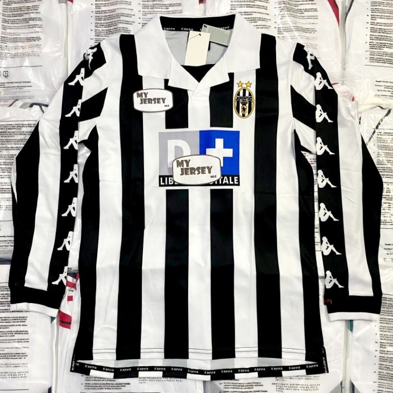DISKON JERSEY RETRO JUVENTUS 1999/2000 HOME LONG SLEEVE