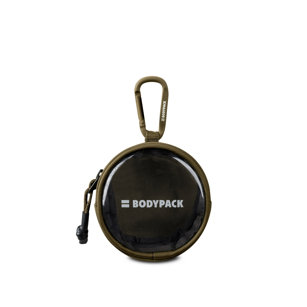 Bodypack Pouchy Coin Pouch Dompet Koin - Khaki