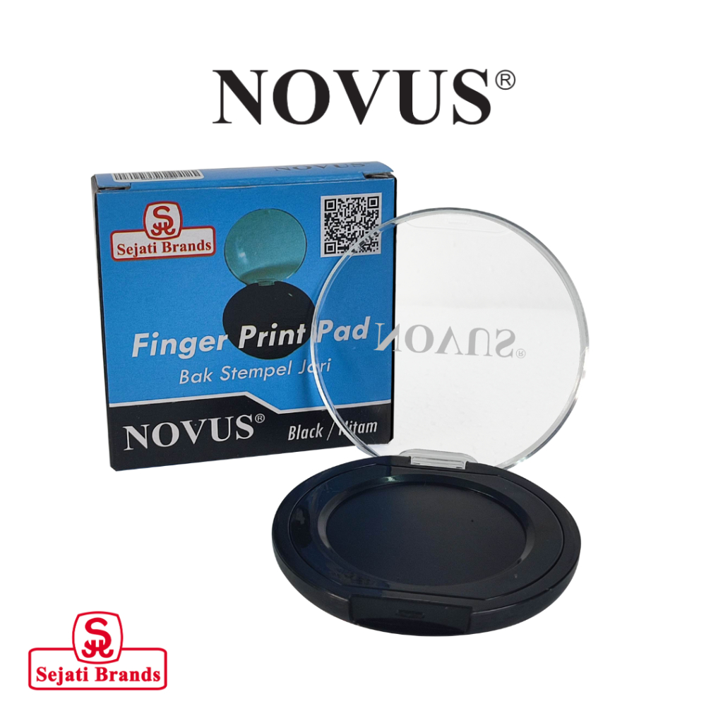 

NOVUS Stempel Cap Jempol Fingerprint Stamp Pad | Bantalan Untuk Sidik Jari | Sidik Jari Pad