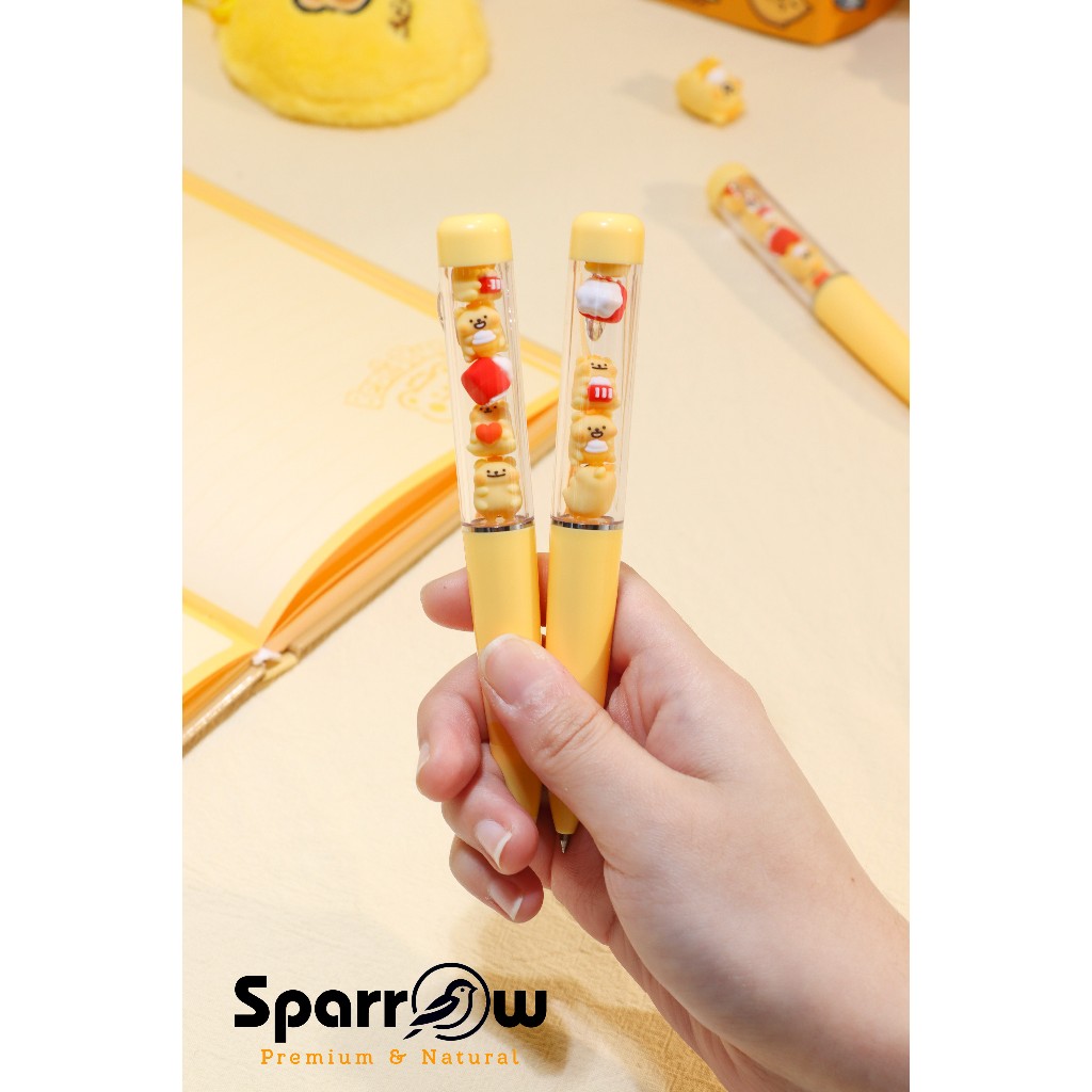 

SPARROW KUKI Pen Silikon / Silicone Pen / Pen Karakter Lucu Cantik Zenga BEARISBUG (8251)