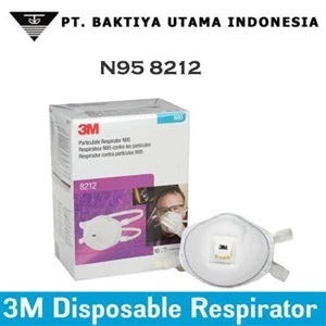 Masker Pernapasan / Disposable Respirator 3M N95 8212