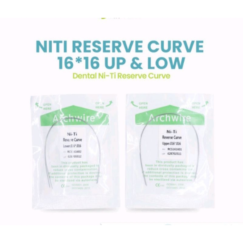 KAWAT BEHEL WIRE NITI REVERSE CURVE ISI 2