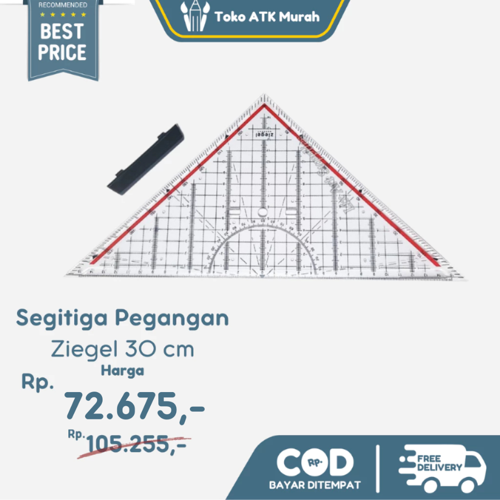 

Segitiga Pegangan Ziegel Besar 30cm
