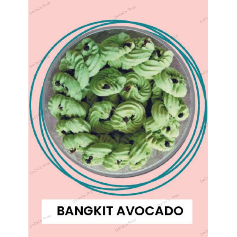 

Cookies Bangkit Avocado | Kue Bangkit | DeCeCe Shop