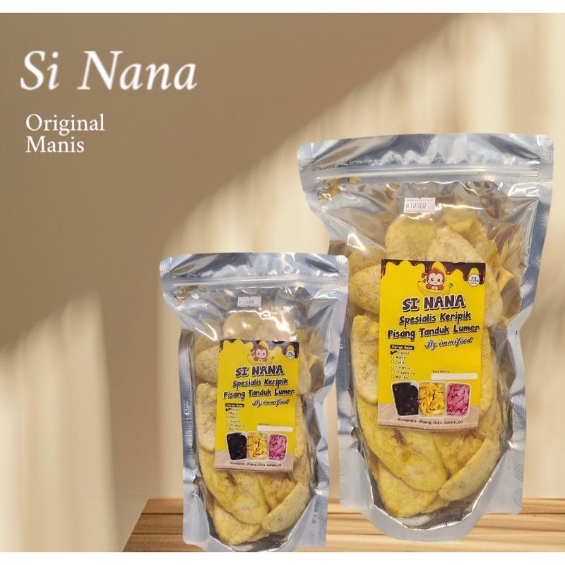 

KRIPIK PISANG TANDUK LUMER SI NANA I VARIAN ORI