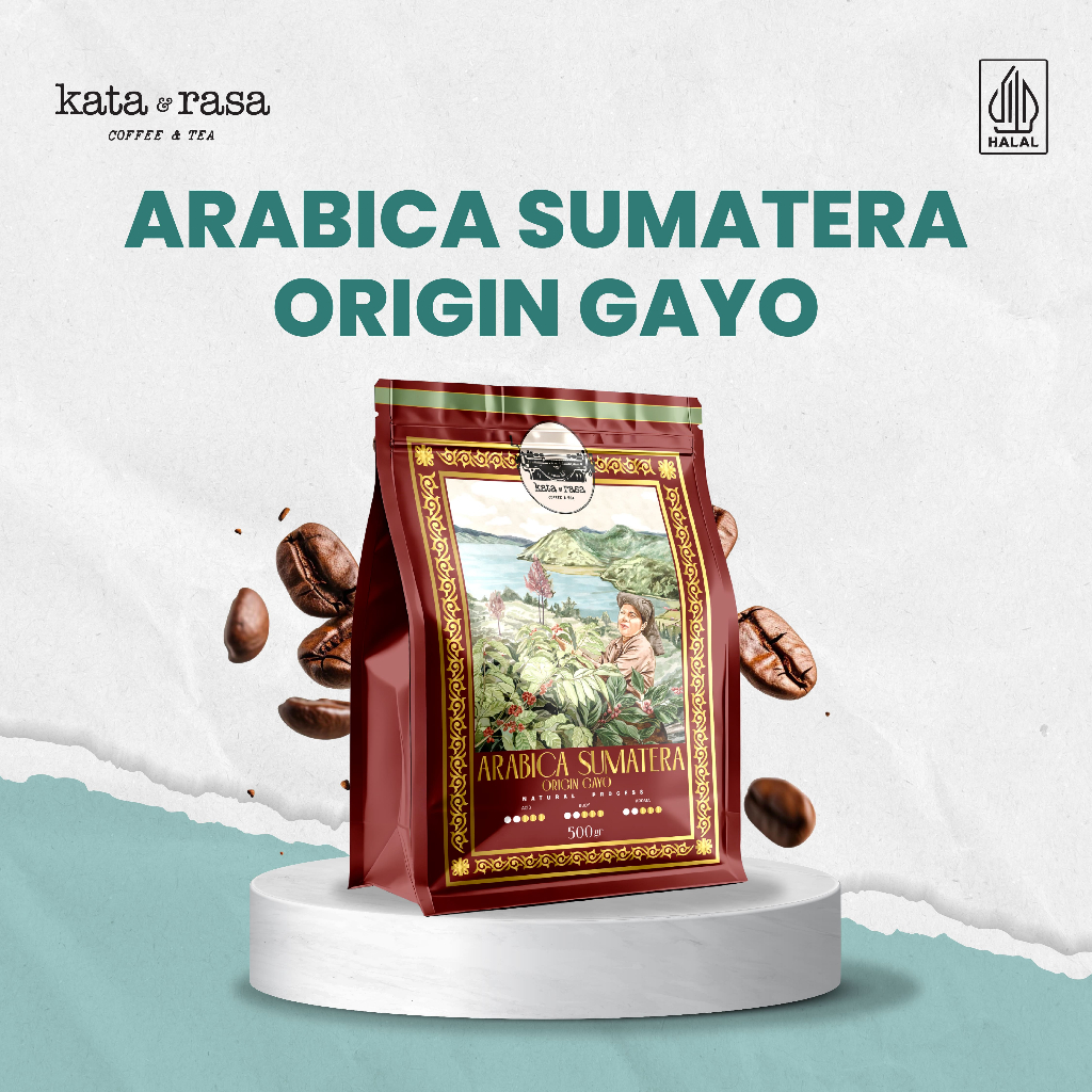 

Kata Rasa Arabica Sumatera Origin Gayo | Biji | Bubuk Kopi | Natural Proses