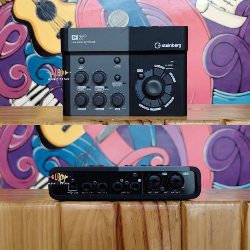 Steinberg Ci2+ soundcard audio interface recording