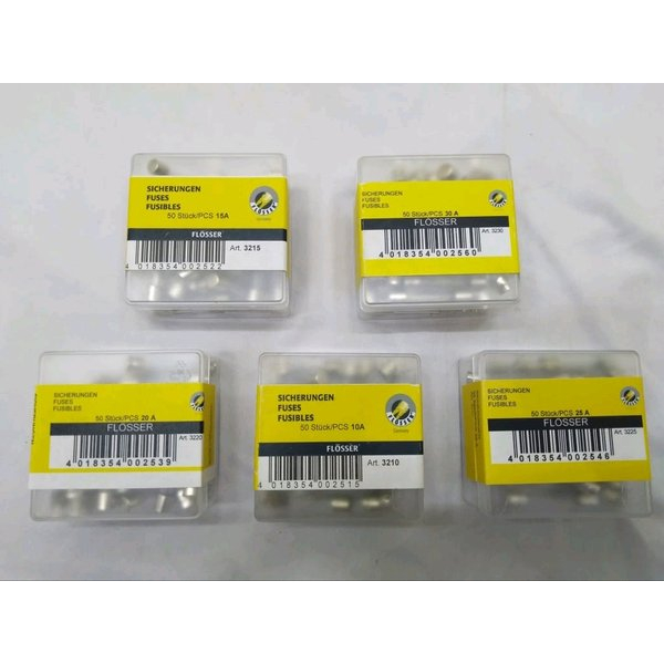 Sekring Tabung Flosser / Fuse Sekring Tabung Flosser