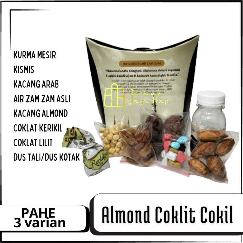 

Paket Oleh Oleh Haji Umroh / Hampers / Isi 3 Variant