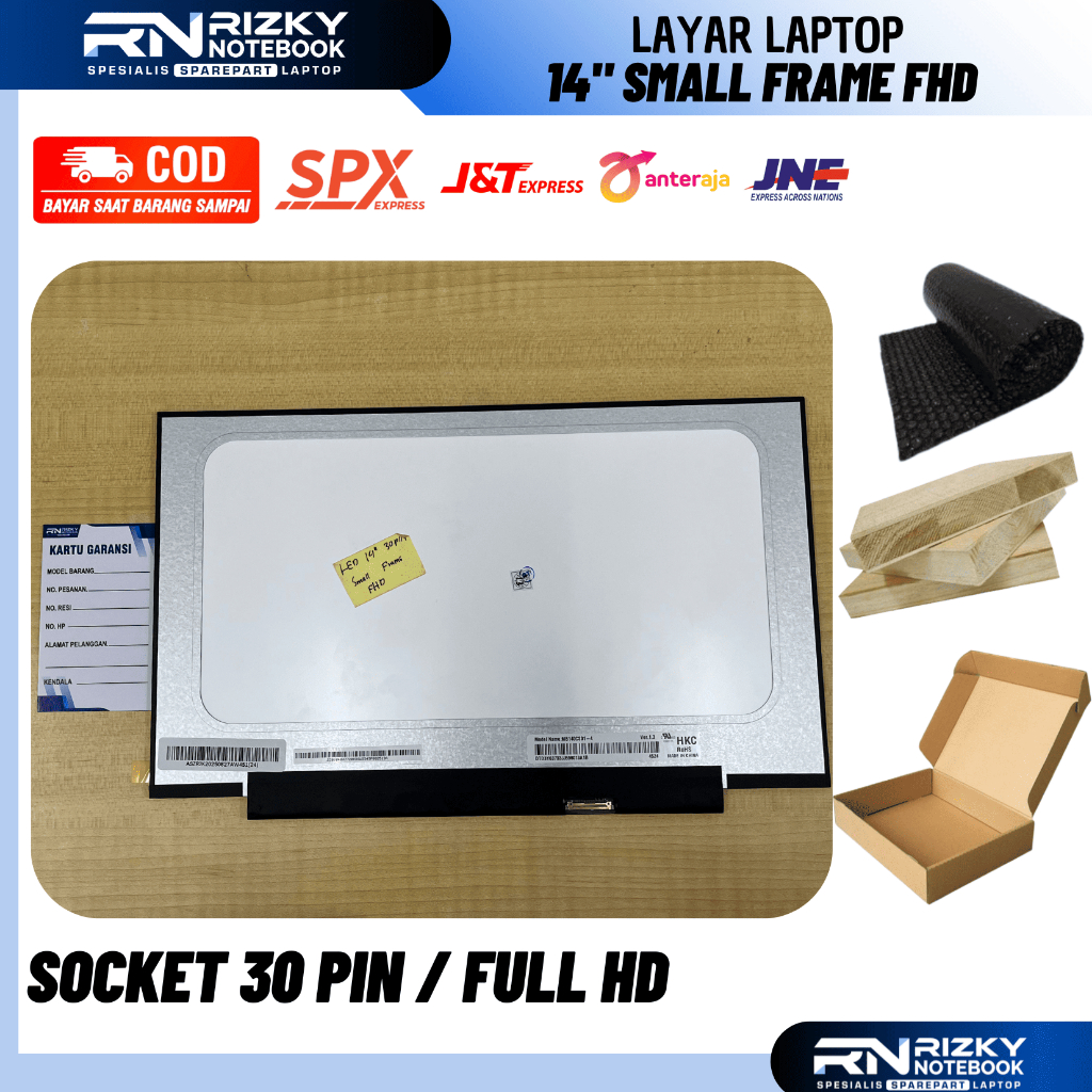 LED LCD LAYAR Laptop Acer TravelMate P214 Series 14.0 Slim 30pin FHD FULL HD