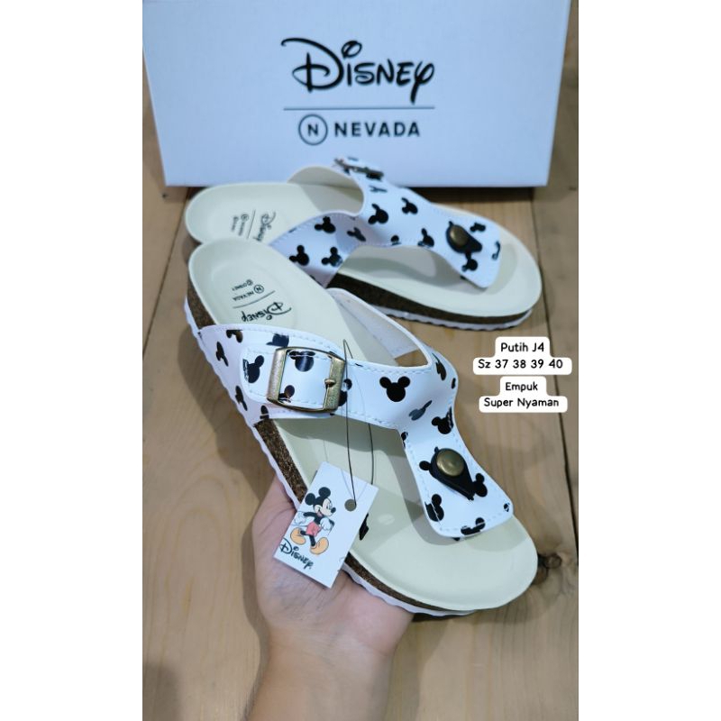 Sandal Jepit Disney Wanita Dewasa Original Brand Disney X Nevada