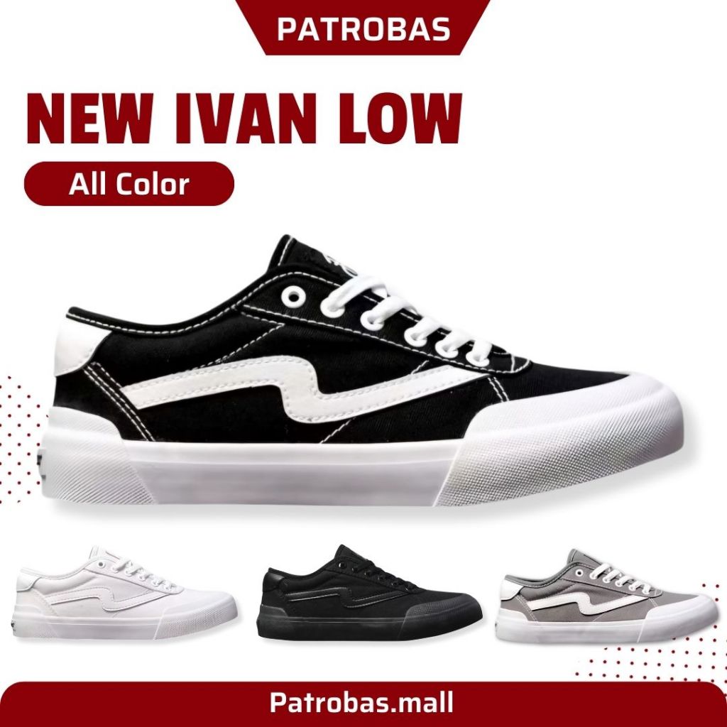 Sepatu Patrobas New Ivan Low Original Patrobass Petrobas Ori Semua Warna