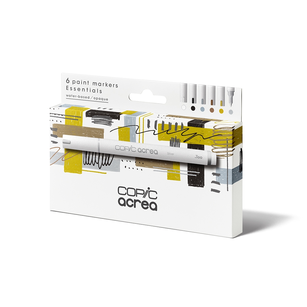 

Copic Acrea 6 Colors Set Essentials
