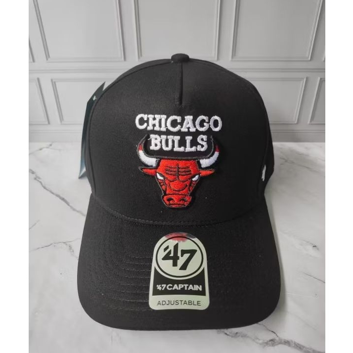 Topi Chicago Bulls Bordir Premium#47 Captain Adjustable