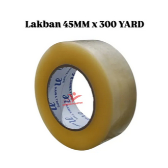 

Lakban Bening - termurah Isolasi Solatip Nawa Tape 45mm x 300 Yard