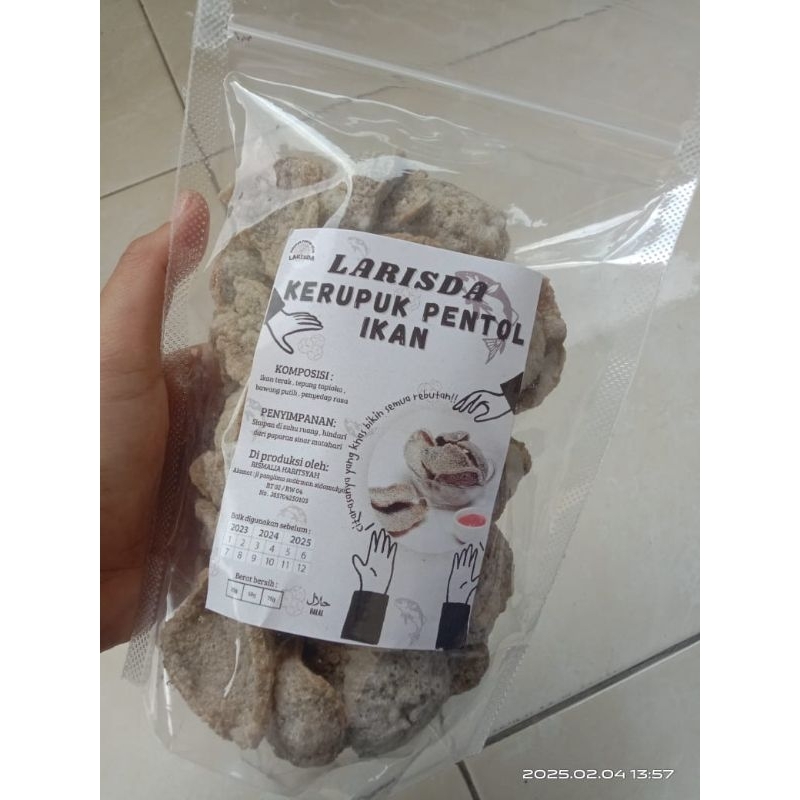 

kerupuk pentol ikan LARISDA