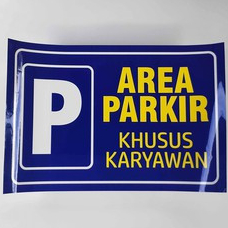 

Stiker Parkir Khusus Karyawan - Stiker Tanda Parkir - Stiker Rambu Parkir