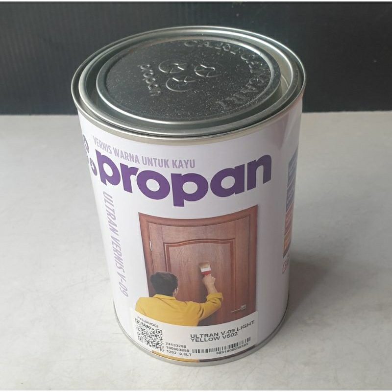 Politur plitur ultran vernis propan warna light yellow