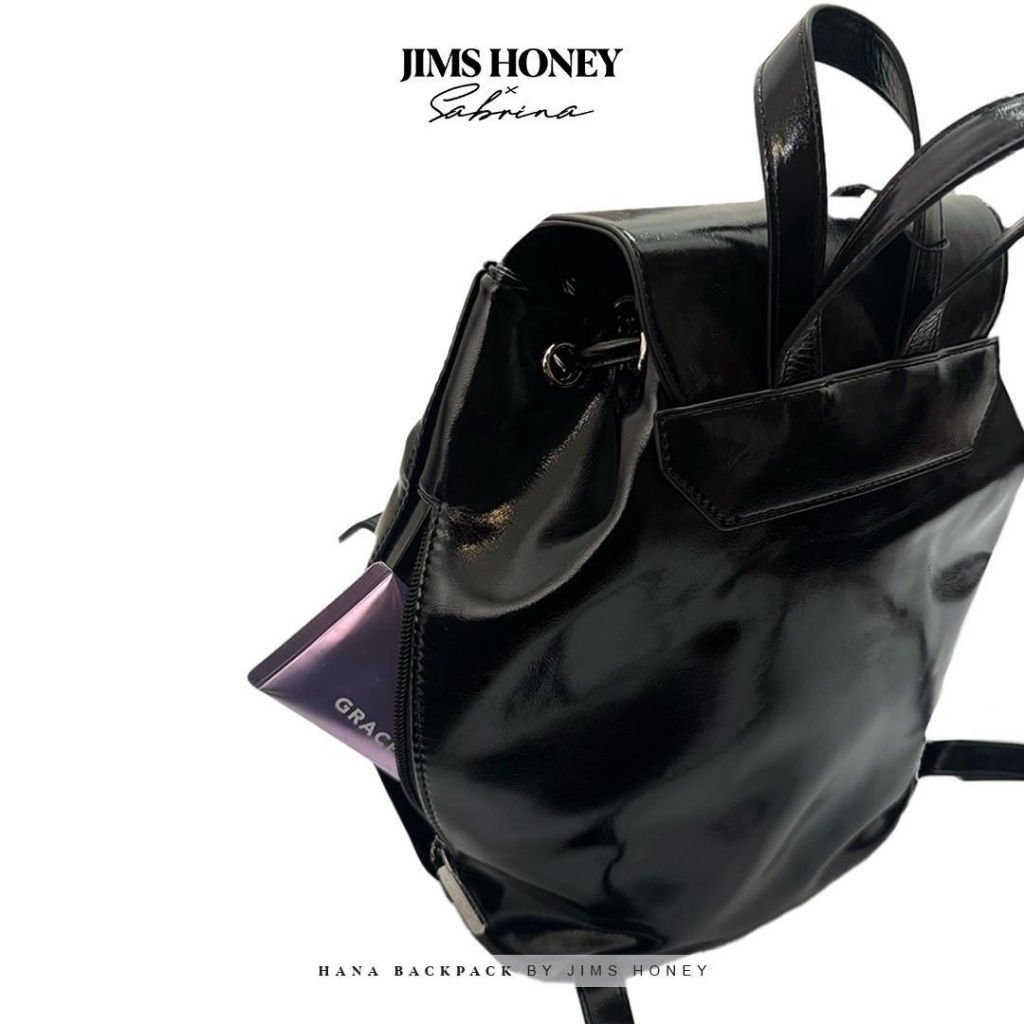 JIMS HONEY X SABRINA - HANA BACKPACK Tas Ransel Wanita Cewek Jimshoney Trendy Elegan