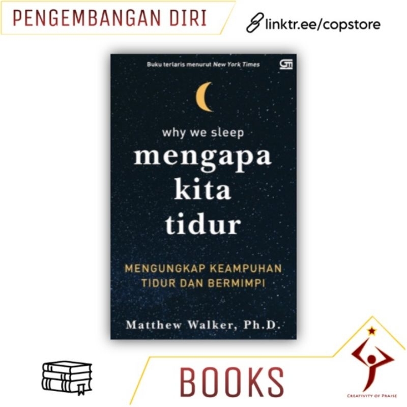 Buku Mengapa Kita Tidur- Matthew Walker