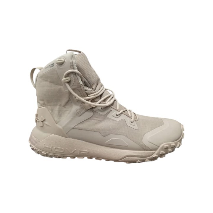 Sepatu Under Armour HOVR Project Rock 2 Mid Beige Original Guarantee