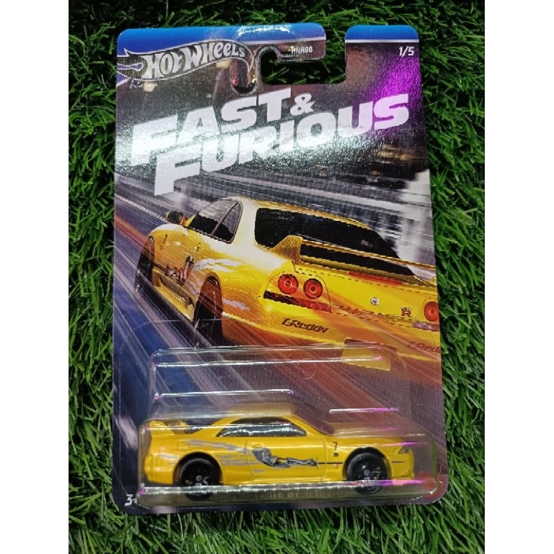 Hot Wheels Fast & Furious Nissan skyline GT-R (BCNR33)
