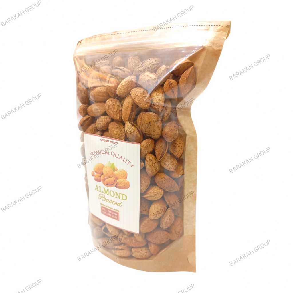 

Kacang Almond Kulit Panggang 1kg I Almond Roasted