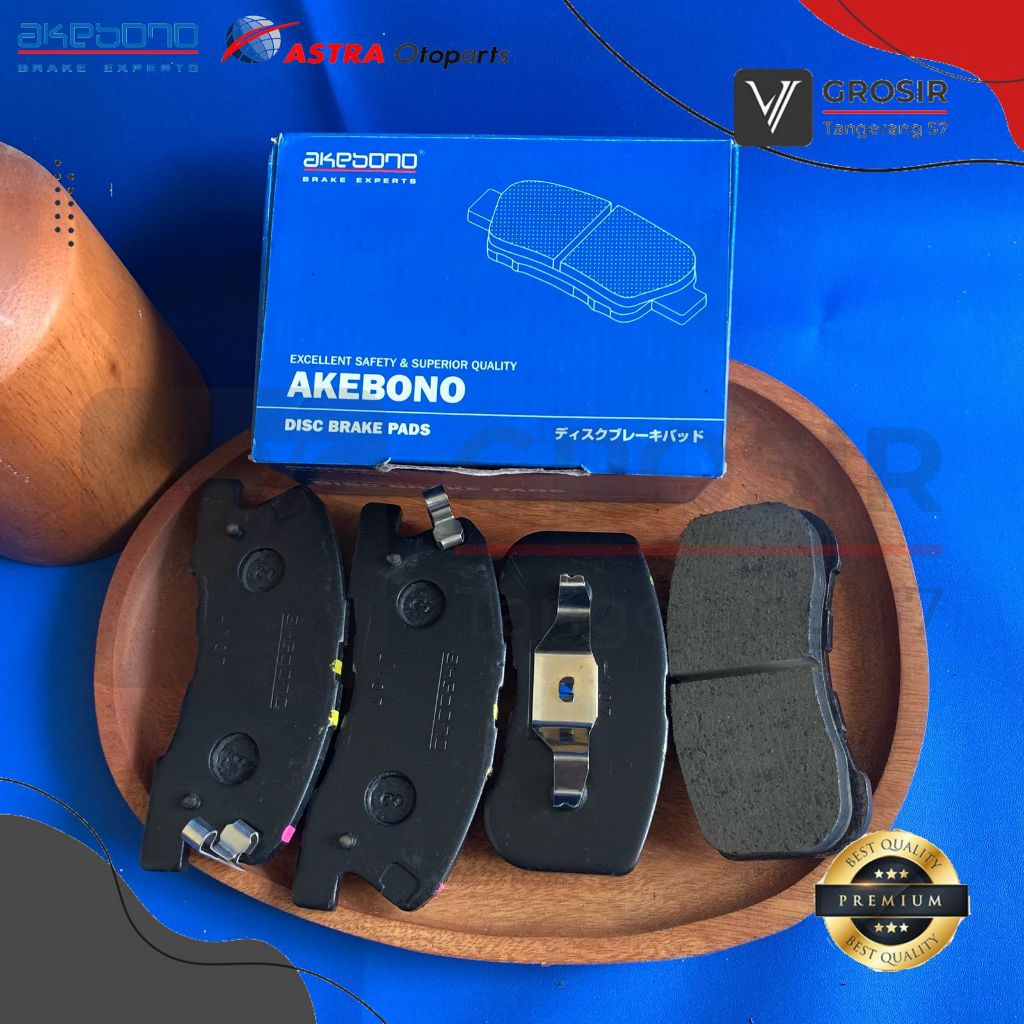 Kampas Rem Depan Datsun Go Go+ Manual Akebono 496WKI Front Brake Pad