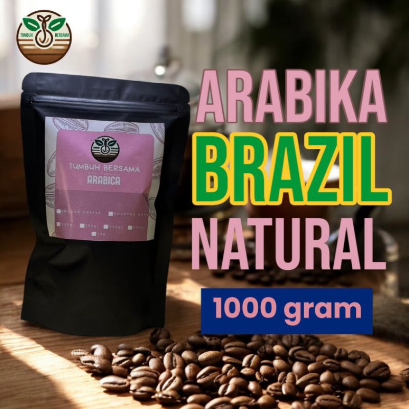 

Arabika brazil natural 1000 gram