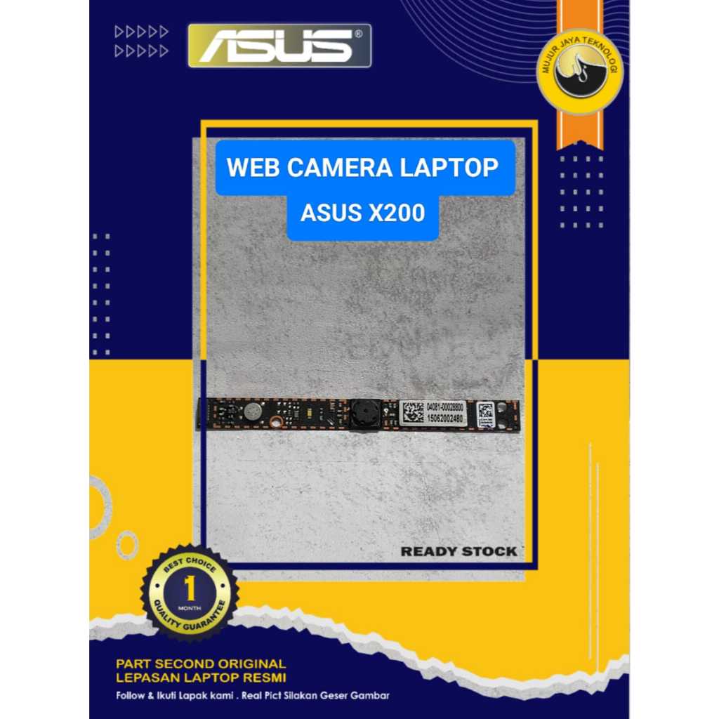 Camera Kamera Webcam Module Internal Laptop ASUS X200 Series X200MA X200CA Original Second Normal