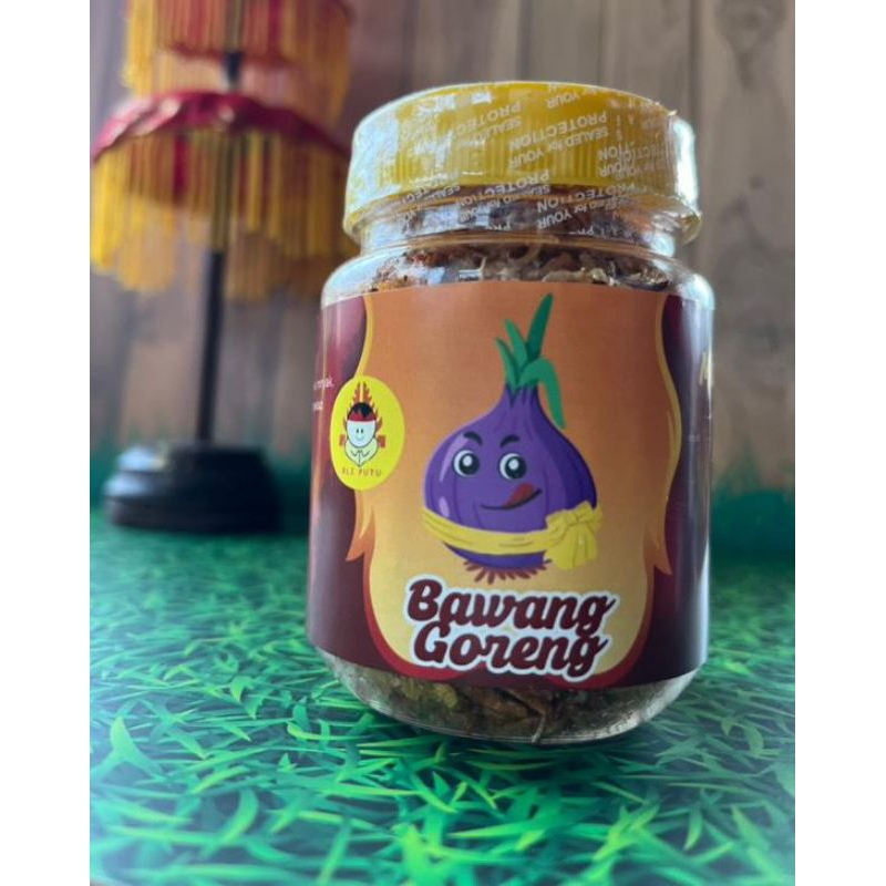 

Bawang Goreng Pedas 70gr sambel khas bali