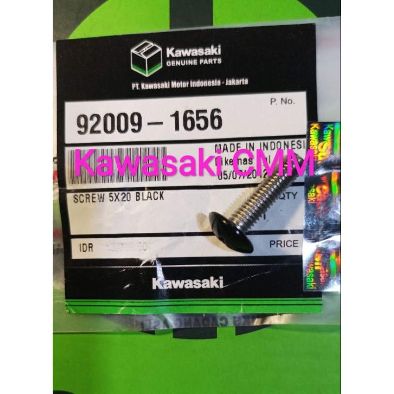 Baut body screw untuk semua motor kawasaki. Original kawasaki.