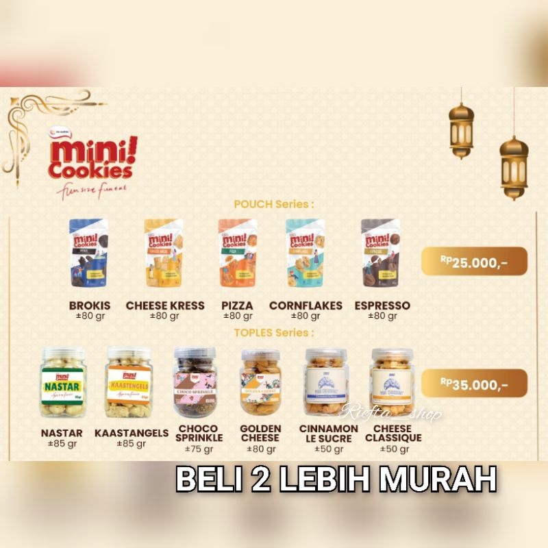 

Mini cookies Nastar Mini Pouch Cheese Kress Ina cookies