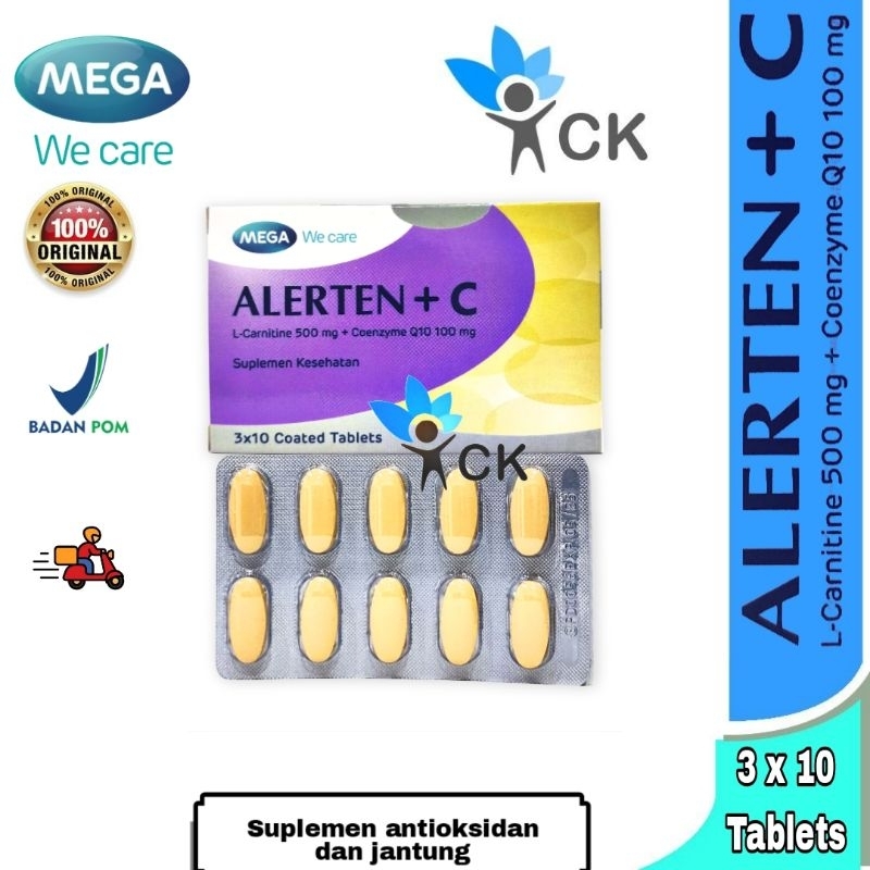 ALERTEN+C BOX ISI 30 suplemen kesejahteraan dan kesuburan