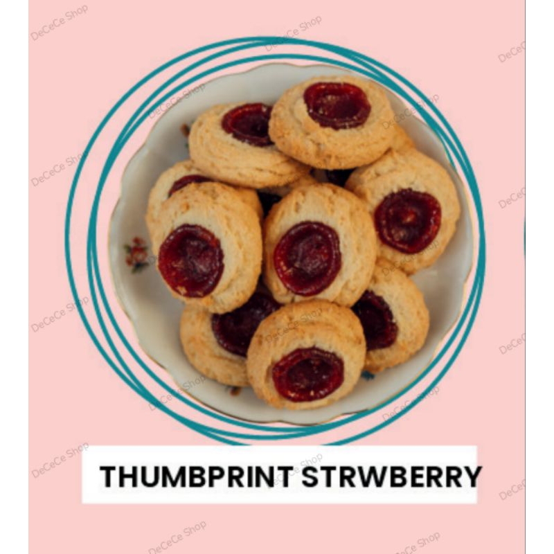 

ThumbPrint Cookies | Kue Kering Medan | DeCeCe Shop