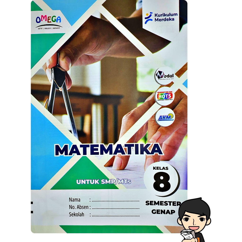 LKS MATEMATIKA SMP KELAS VIII 8 SEMESTER 2 | KURIKULUM MERDEKA KURMER | OMEGA
