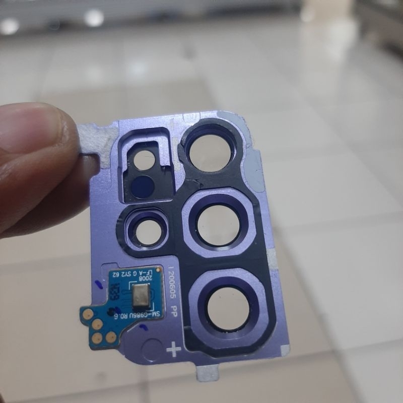 Kaca Kamera Samsung S20 Plus Original Copotan