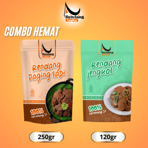 

RENDANG SAGIKA - Rendang Daging Sapi & Rendang Jengkol Rendang Kemasan asli Minang Padang