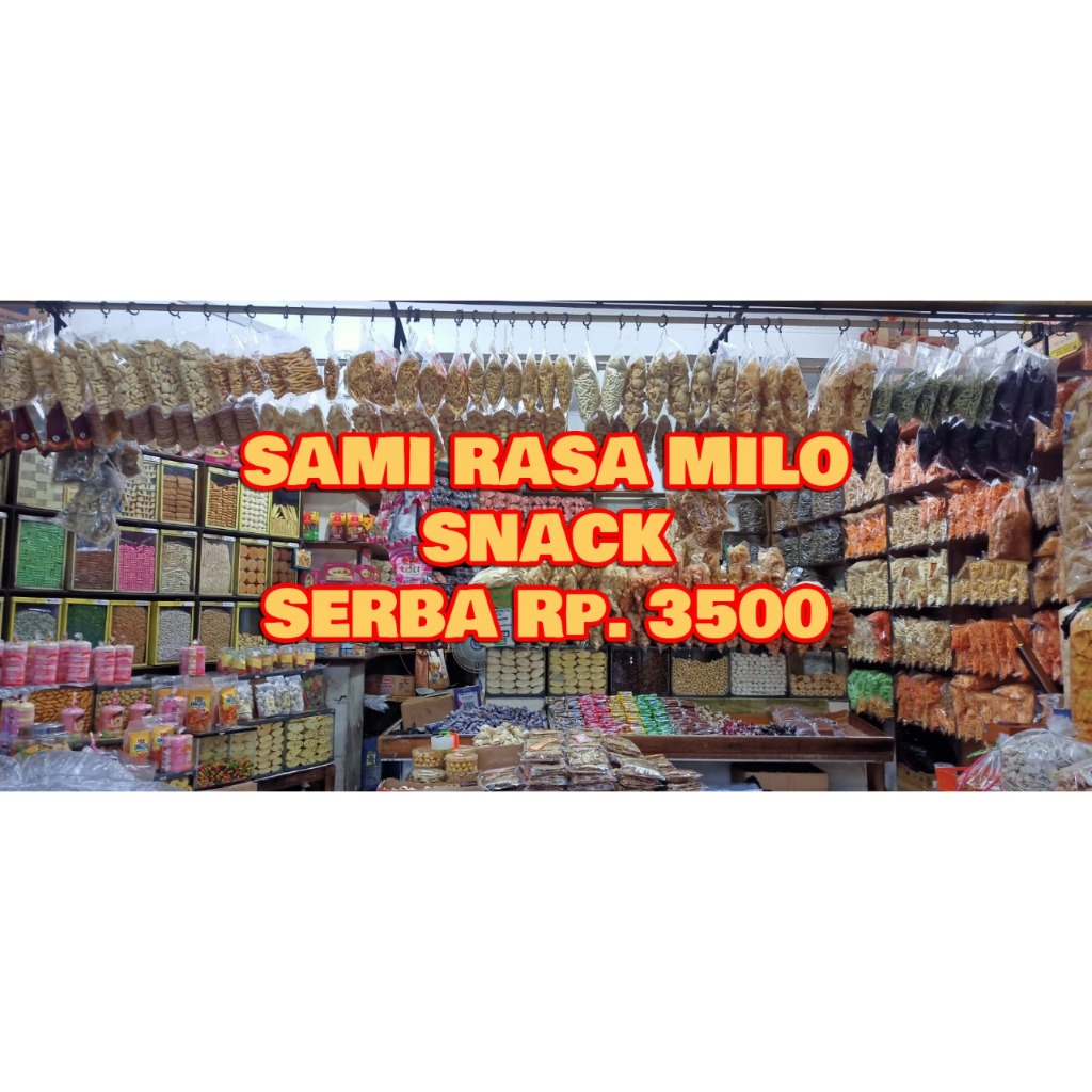 

SNACK SERBA 3 RIBU / SNACK MURAH SAMI RASA MILO KACANG PART 1