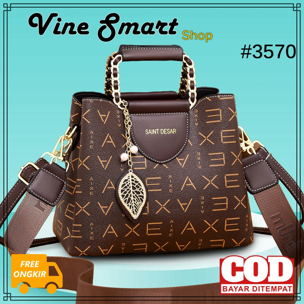TAS PESTA VB3570 TAS KANTOR FORMAL TAS SELEMPANG WANITA TAS IMPORT SLINGBAG HANDBAG PROMO TAS MURAH 