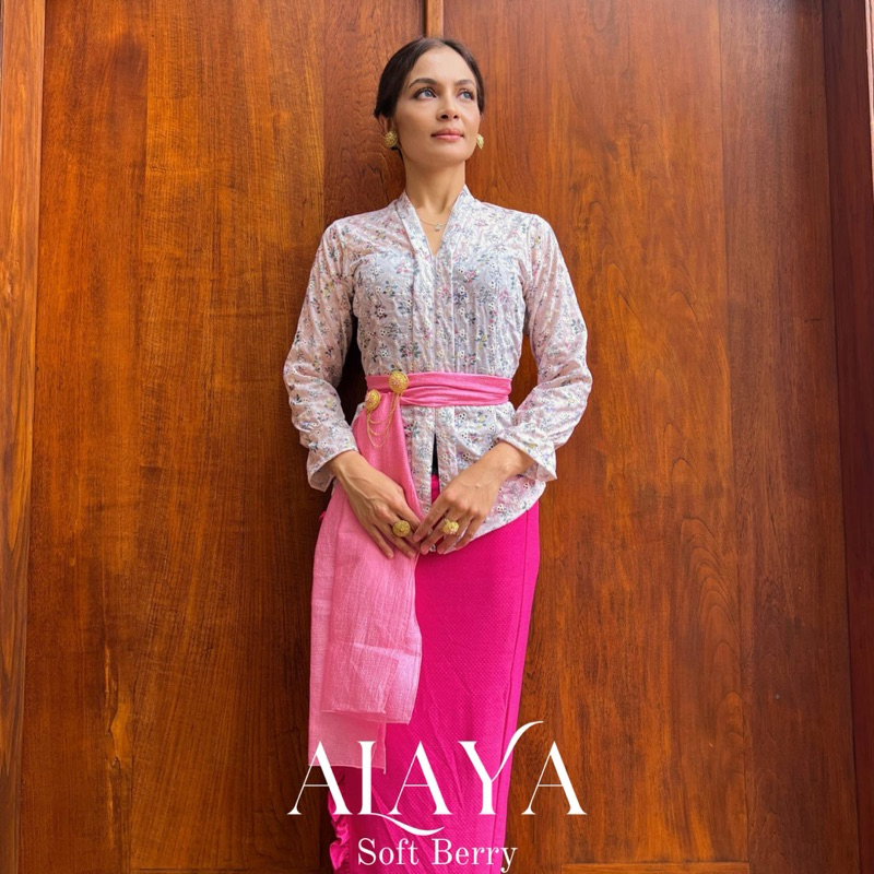 Kebaya Bali Alaya Lengan Kerut | Kebaya Katun Bordir | Kebaya Kerut Cantik | Kebaya Kartini | Kebaya